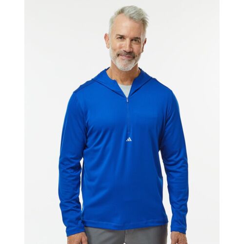 Men's Lightweight Quarter-Zip Hooded Pullover Thumbnail